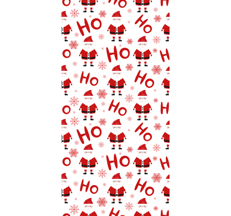 Santa claus hohoho božično ozadje za tapete - TenStickers