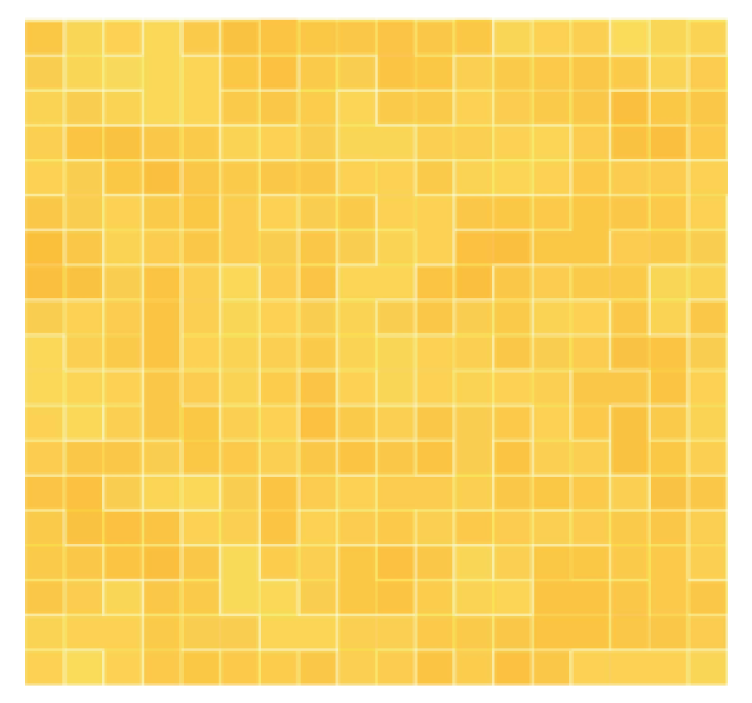 Mosaic pattern overlay tapete z ornamentnimi motivi - TenStickers