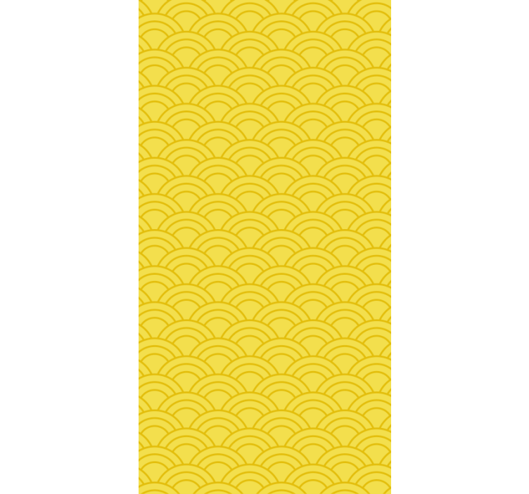 Graceful wave motif tapete z ornamentnimi motivi - TenStickers