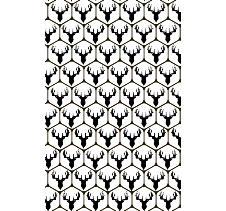 Tapeta z živalmi ploščati jelen - TenStickers