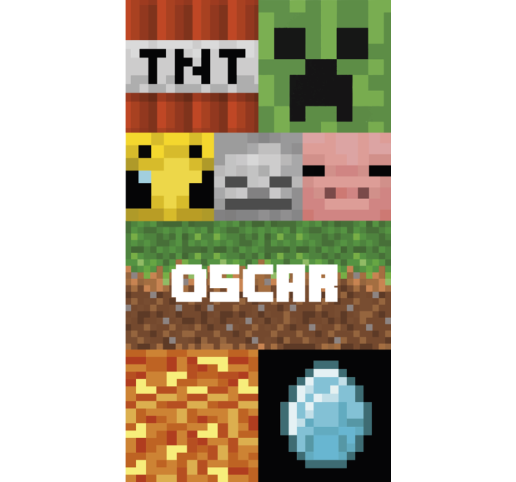 Tapeta z vzorci in teksturami geometrijski vzorci za igre - TenStickers