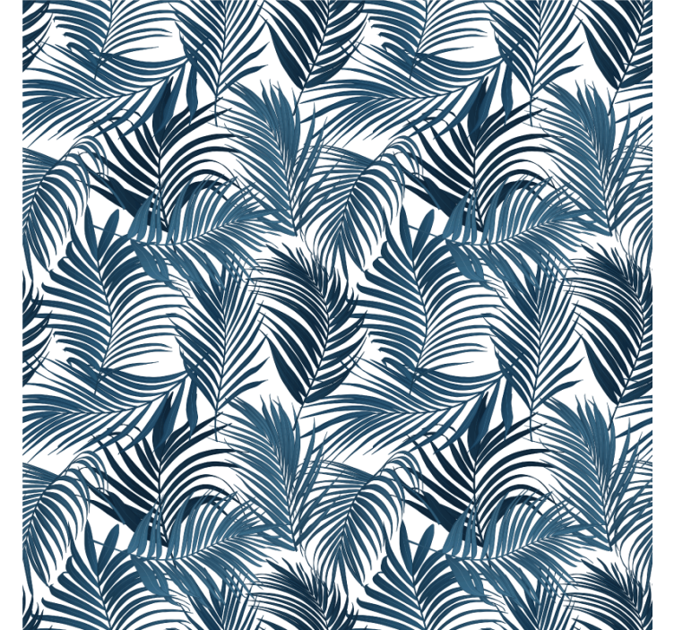 Tropical leaf components tapete za spalnice - TenStickers