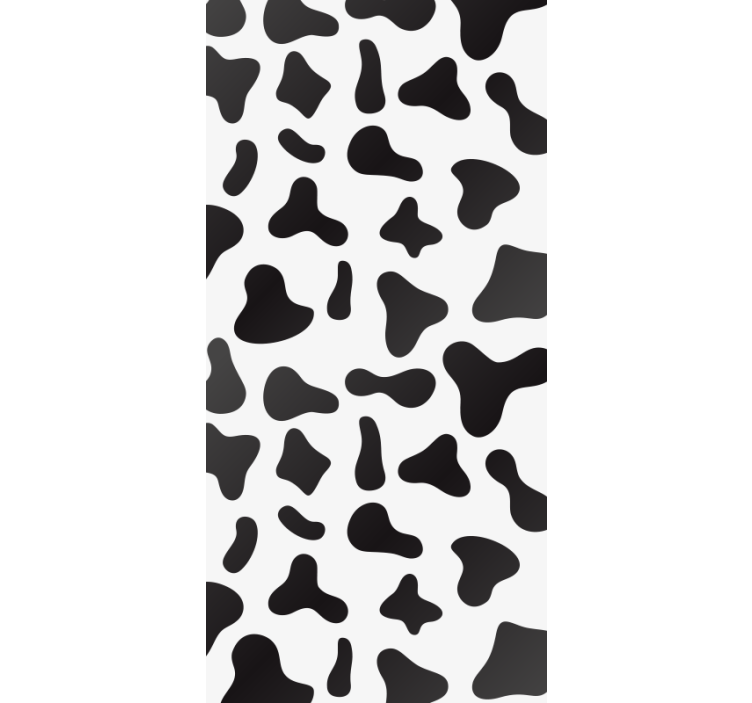 Cow print tapeta z živalmi - TenStickers