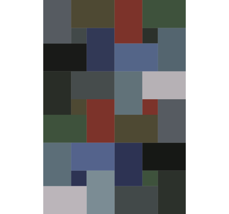 Pisarniški tapeti enobarvne moderne ploščice - TenStickers