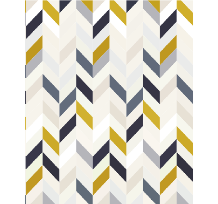 Chevron zigzag pattern tapete za jedilnico - TenStickers
