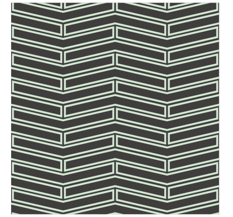 Chevron lines geometrijski zidni papir - TenStickers