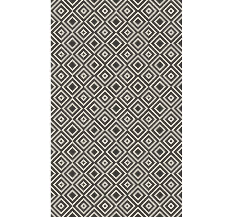 Diamond patterned motif geometrijski zidni papir - TenStickers
