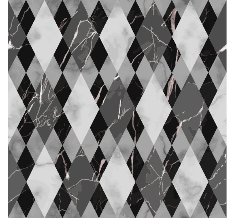 Diamond dark pattern tapete z marmornimi vzorci - TenStickers