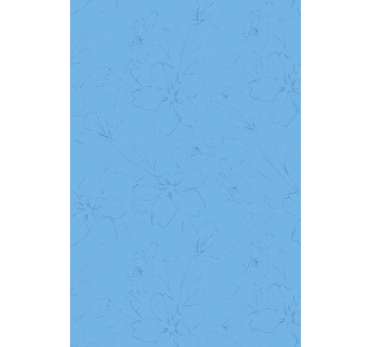 Tapeta za dnevno sobo z rastlinskim motivom - TenStickers