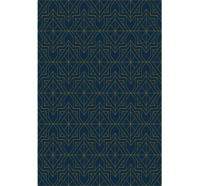 Moderno tapeta za stene geometrijska ureditev - TenStickers