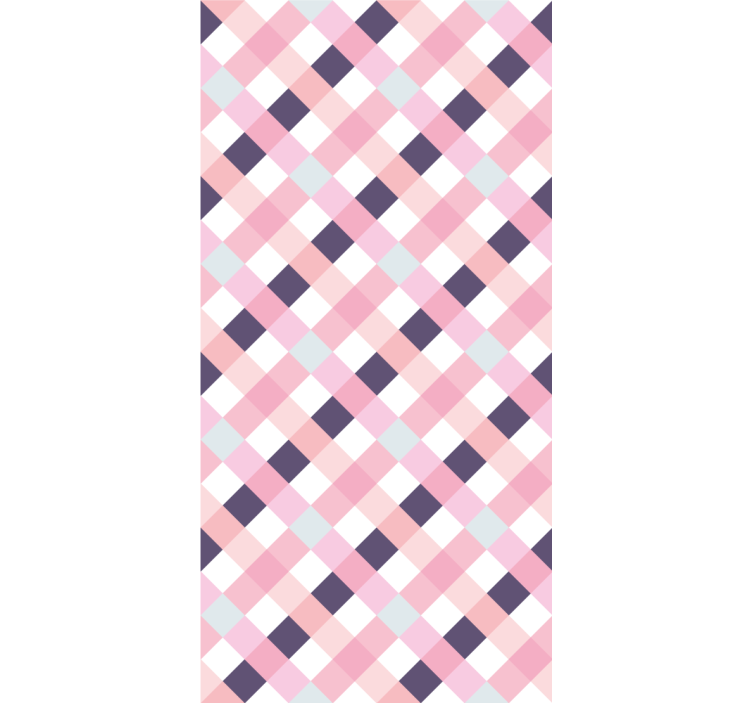 Moderno tapeta za stene harmonija diamantnega vzorca - TenStickers