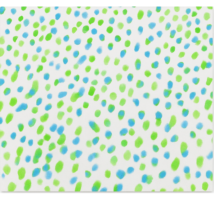 Tapete za najstniške sobe modri in zeleni pikice - TenStickers