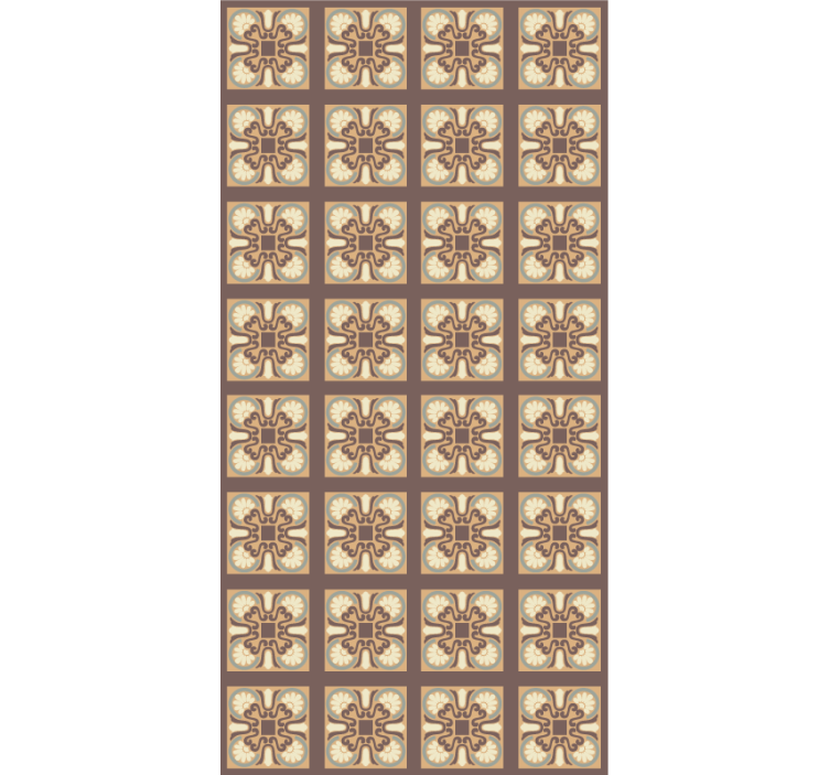 Tapete za kuhinjo vzorec keramičnih ploščic - TenStickers