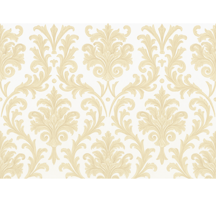 Tapeta za glavno spalnico nevtralni žajbljev vzorec - TenStickers