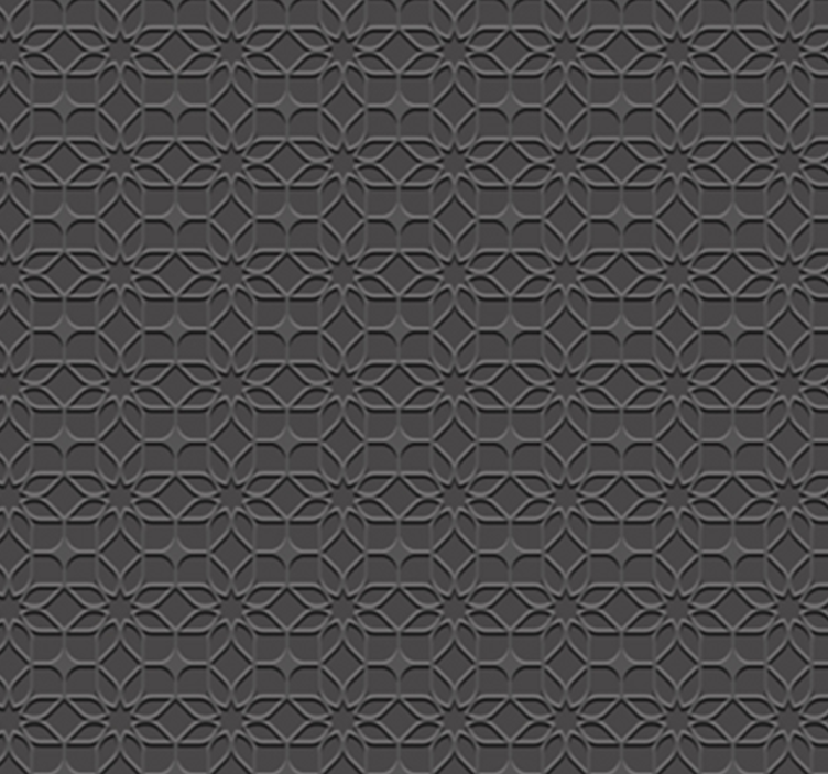 Geometrijska iluzija 3d tapeta - TenStickers