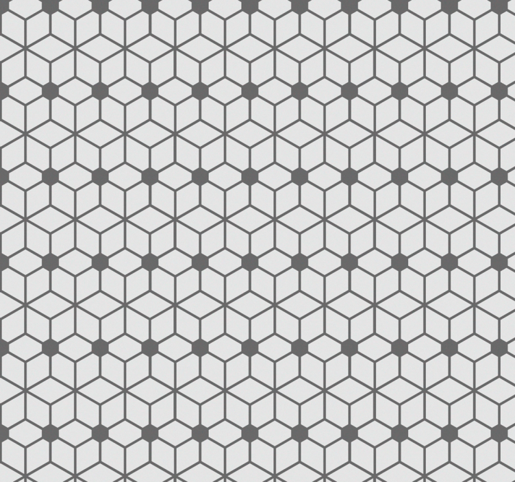 tapeta kopalnice sivega mozaika - TenStickers