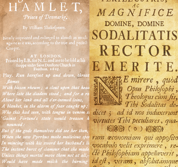 Tapete iz betona z epigrafom - TenStickers