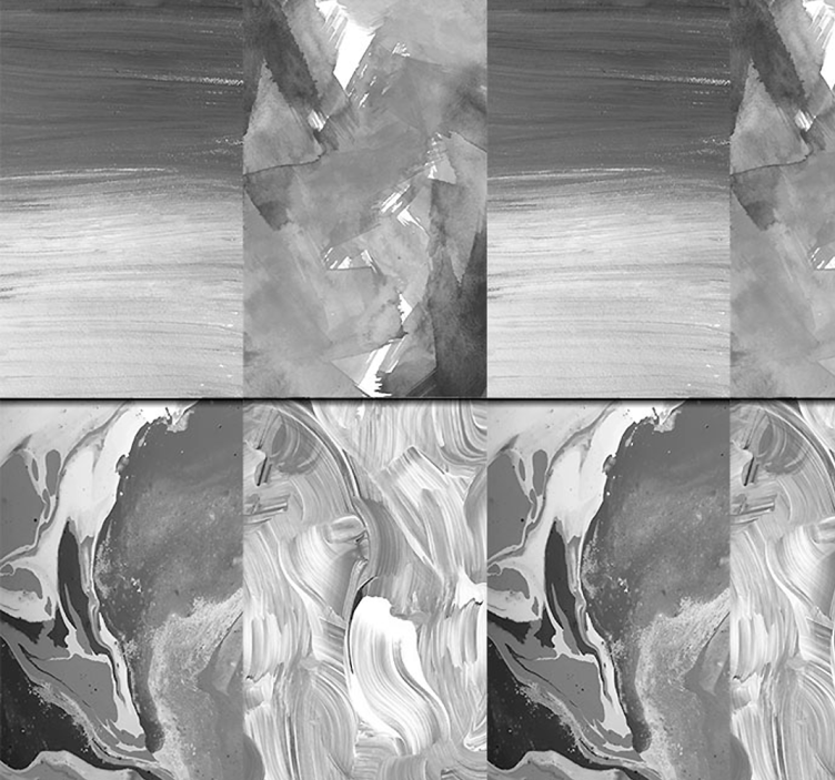 Tapeta motno popoldansko abstrakcijo - TenStickers