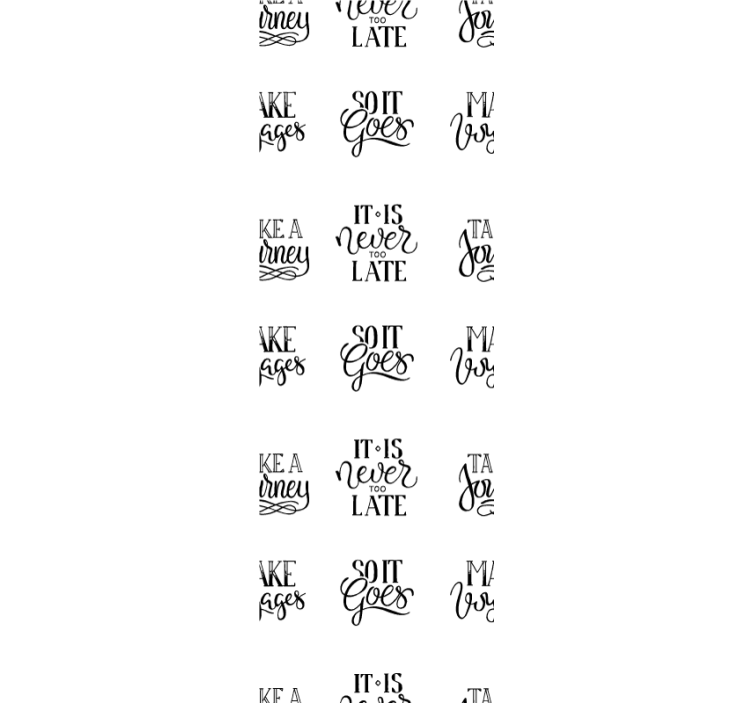 Motivacijski citati tapeta z napisi in črkami - TenStickers