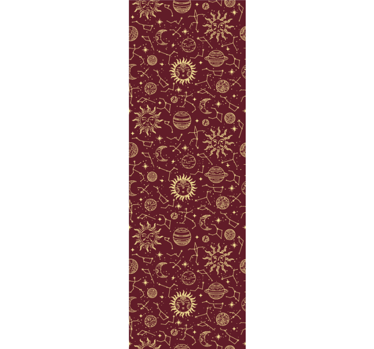 Nebeški vzorci umetniško tapeta - TenStickers