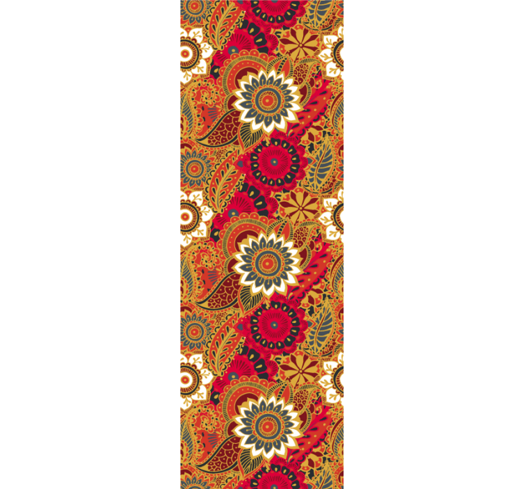 Navdihnjena z mandalo Tapete z ornamentnimi motivi - TenStickers