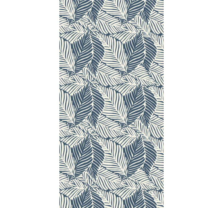 Listnati vzorci tapeta narave - TenStickers