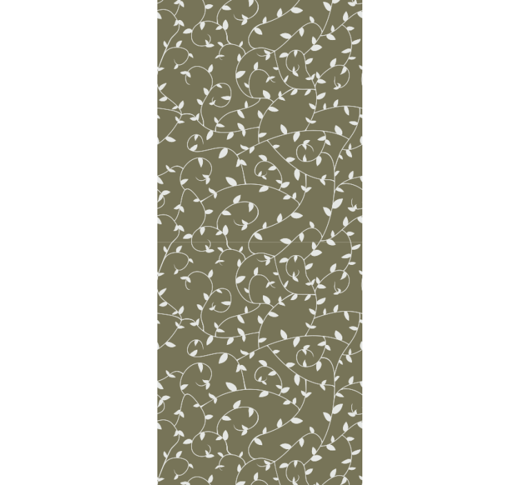 Botanični vrtinci Tapete z ornamentnimi motivi - TenStickers