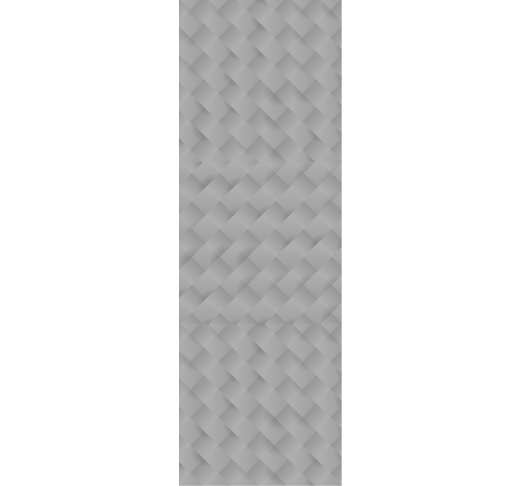 Geometrijska globina Siva tapeta - TenStickers