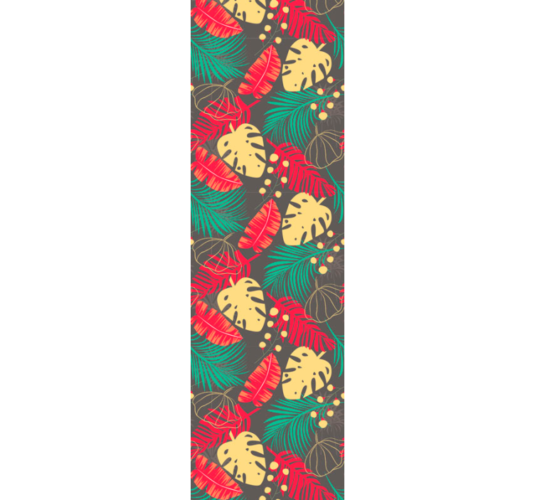 Motiv tropske monstere Tapete z deževnim gozdom - TenStickers