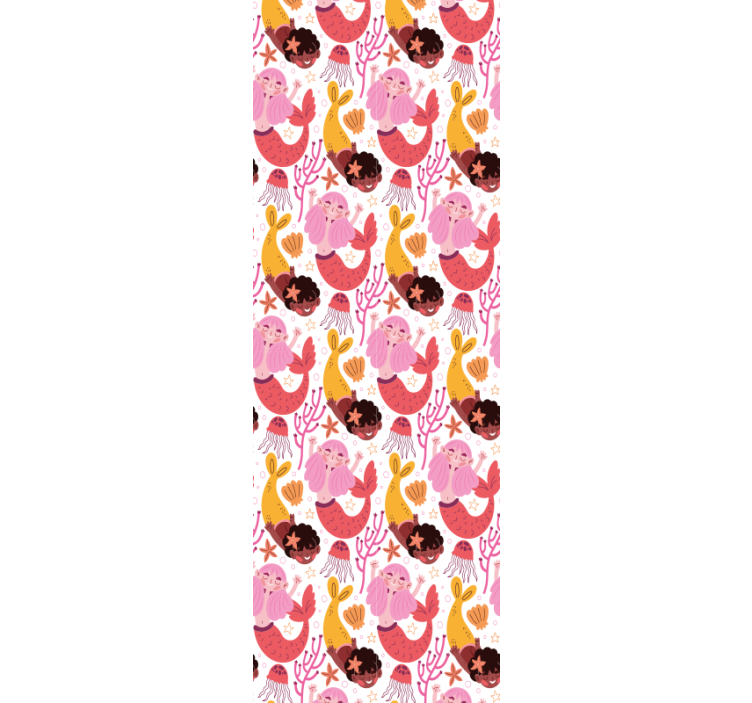 Podvodna muhavost Tapete z ornamentnimi motivi - TenStickers