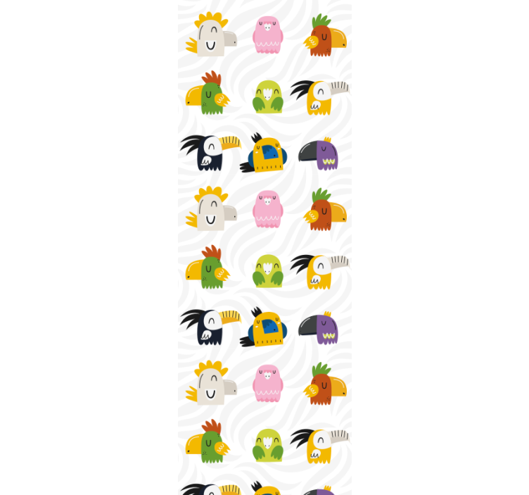 Vesela poslikava pošasti Tapete za otroške sobe - TenStickers