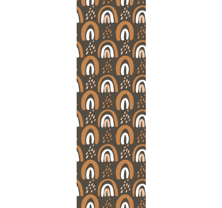 Motiv geometrijskega loka geometrijski zidni papir - TenStickers