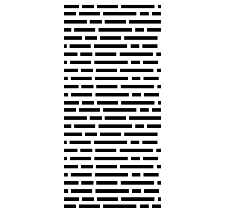 Vodoravna mreža tapeta z horizontalnimi linijami - TenStickers