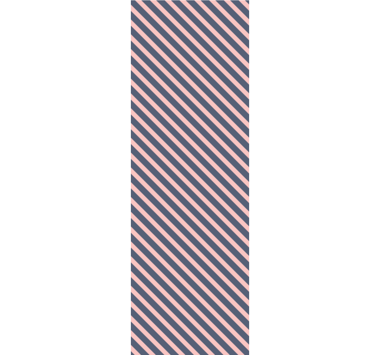 Harmonija diagonalnih črt tapeta z horizontalnimi linijami - TenStickers