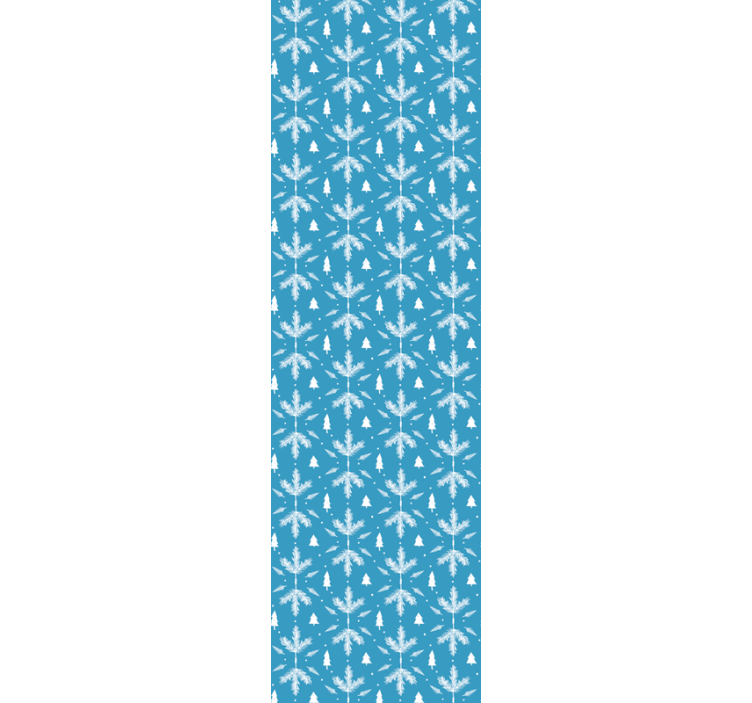 Zapletene snežinke umetniško tapeta - TenStickers