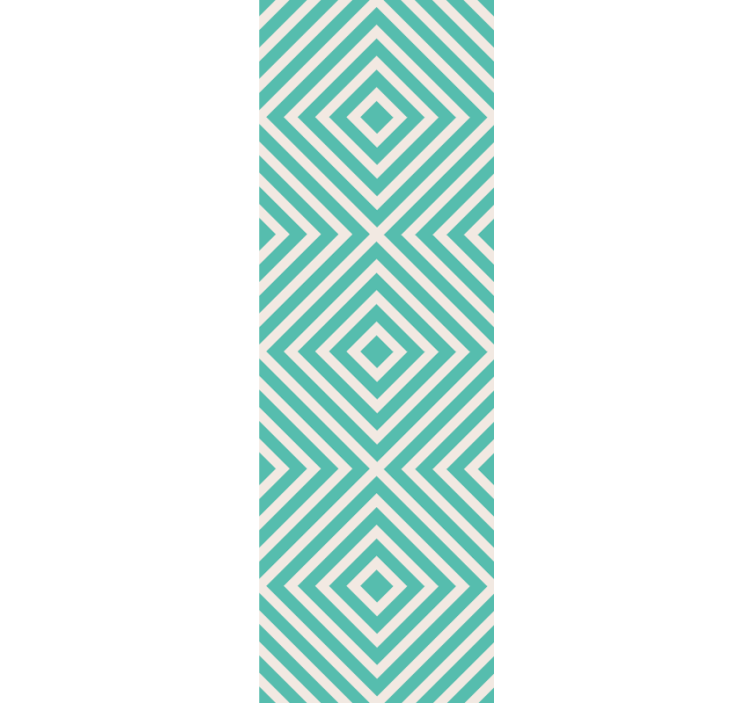 Bleščeč diamantni vzorec geometrijski zidni papir - TenStickers