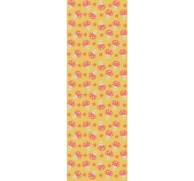 Igriv vzorec gob Tapete z ornamentnimi motivi - TenStickers