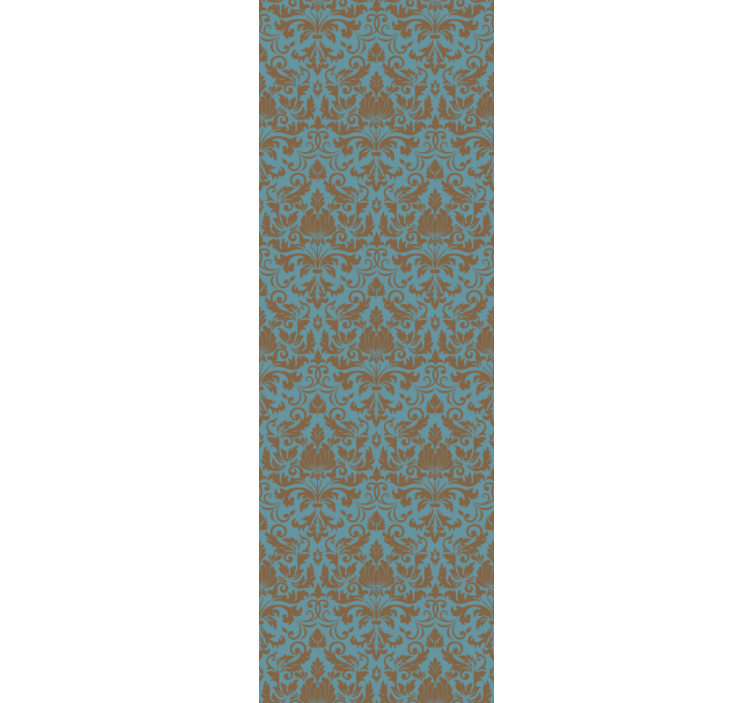 Zemeljske modre elegantne moderne tapeta - TenStickers