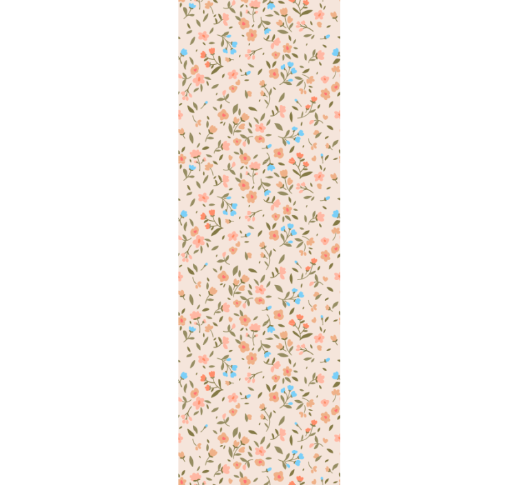 Cvetlični čar tapeta z motivom vrtnice - TenStickers