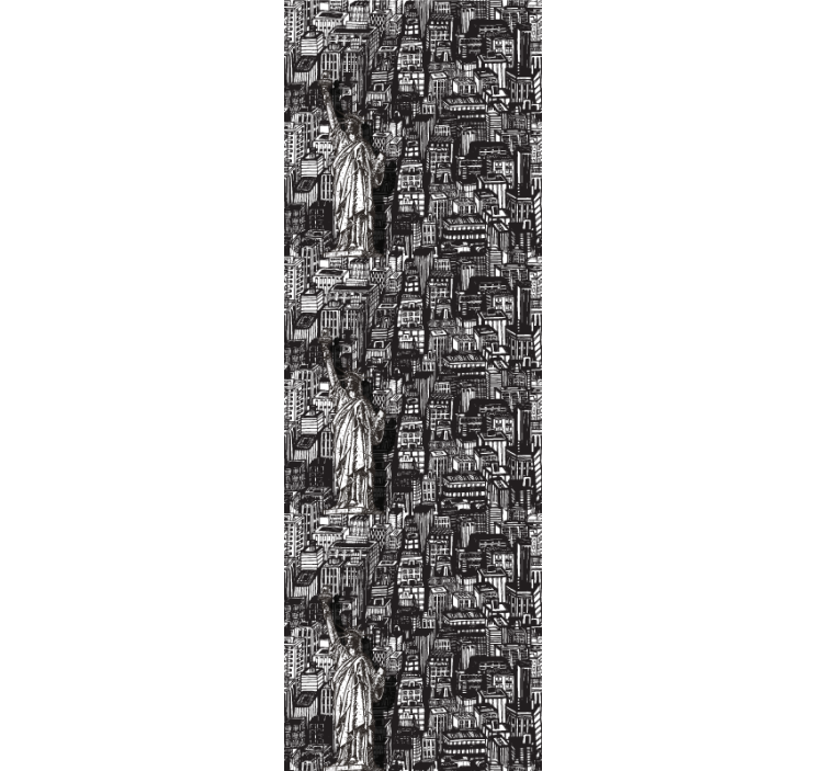 Kip urbani kolaž tapeta mesta in države - TenStickers