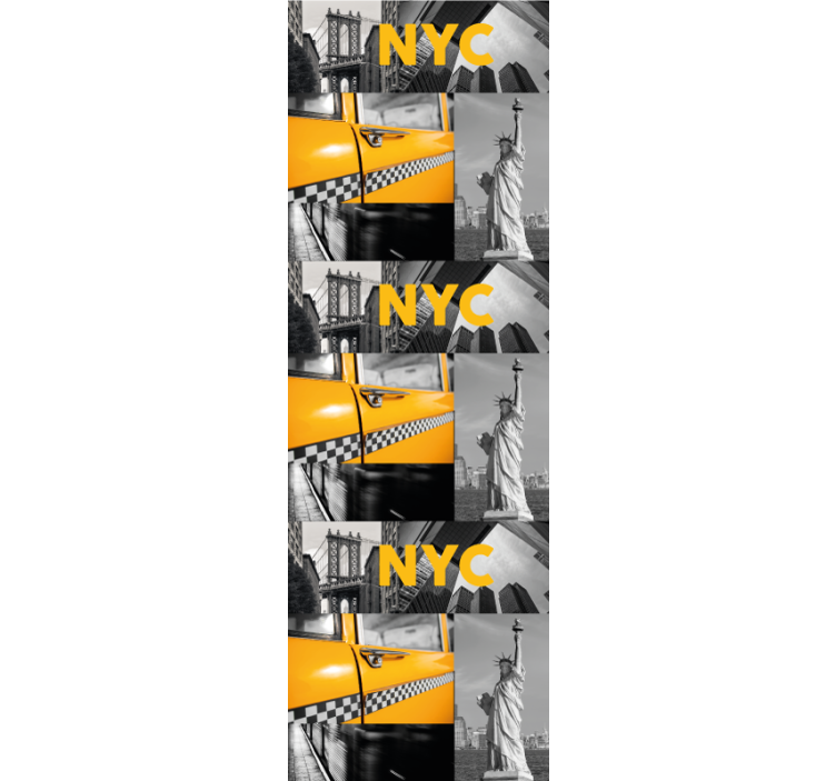 Urbani kolaž tapeta mesta in države - TenStickers