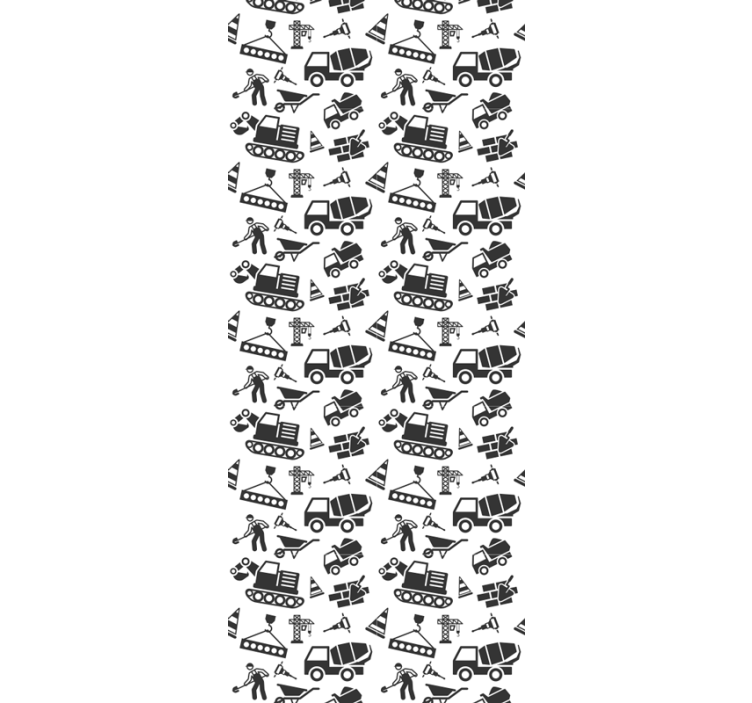 Konstrukcijski motiv industrijske ozadje - TenStickers