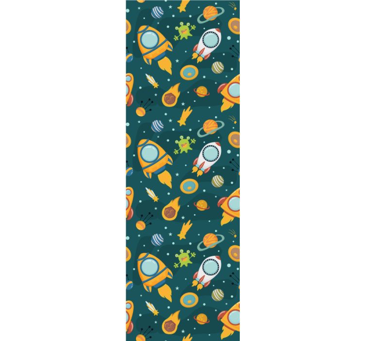 Posnetki raziskovanja vesolja pokrajinski tapeti - TenStickers