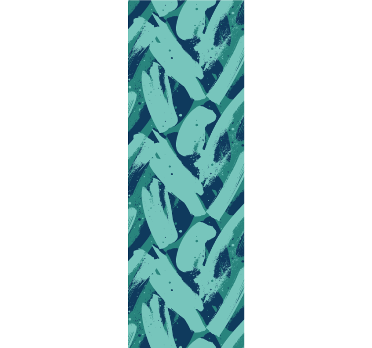 Abstraktni vzorec poteze s čopičem abstraktno tapeta - TenStickers