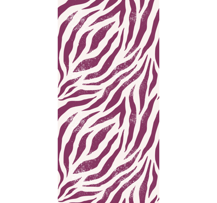 Zebraste črte zebra vzorec tapeta - TenStickers