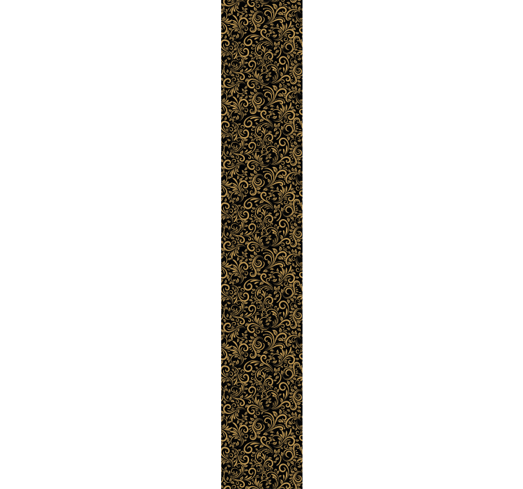 Elegantni zvitki listja Tapete z ornamentnimi motivi - TenStickers