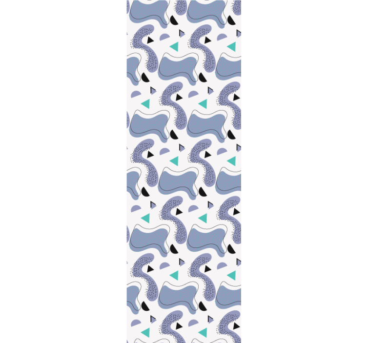 Ansambel abstraktnih oblik abstraktno tapeta - TenStickers