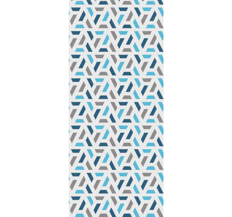 Abstraktni prepleteni vzorci geometrijski zidni papir - TenStickers