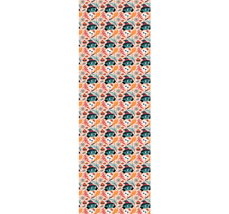 Jesenski praznik Halloween ozadje - TenStickers