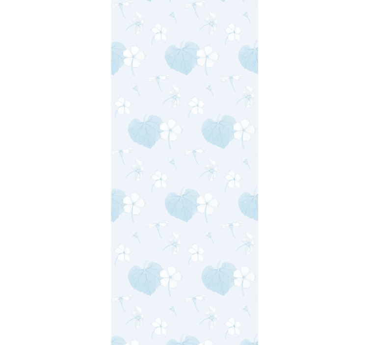 Blue gentle motif tapeta z motivom vrtnice - TenStickers